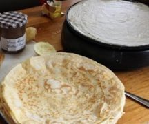 Блины на электроблиннице