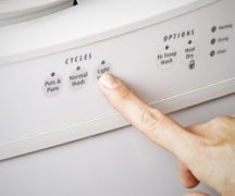 Запуск посудомойки