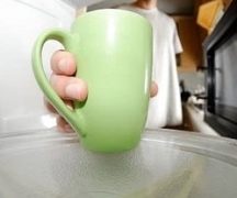 Чашка в СВЧ