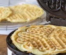 Вафли в электровафельнице