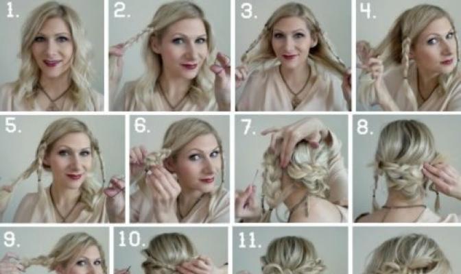Volume styling on medium hair: a master class